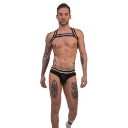 Barcode Berlin Harnais élastique Barcode pride Noir